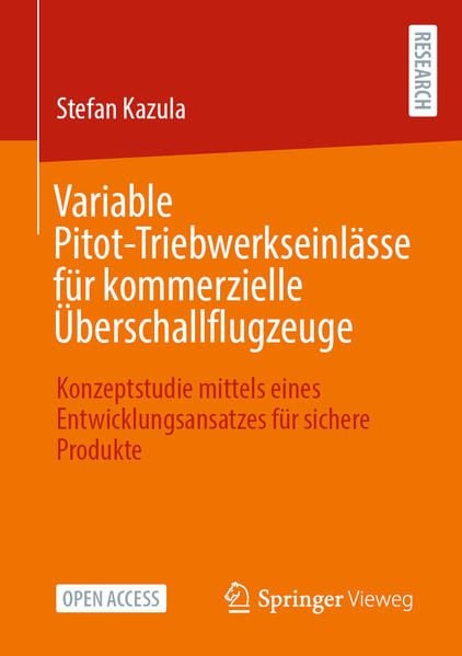Produktbild: Variable Pitot-Triebwerkseinl&auml;sse f&uuml;r kommerzielle &Uuml;berschallflugzeuge