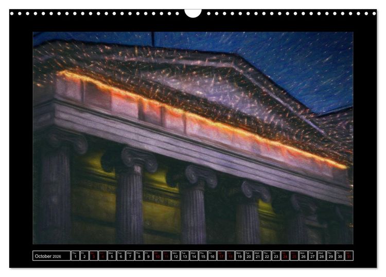 Produktbild: Glasgow (Wall Calendar 2026 DIN A3 landscape), CALVENDO 12 Month Wall Calendar