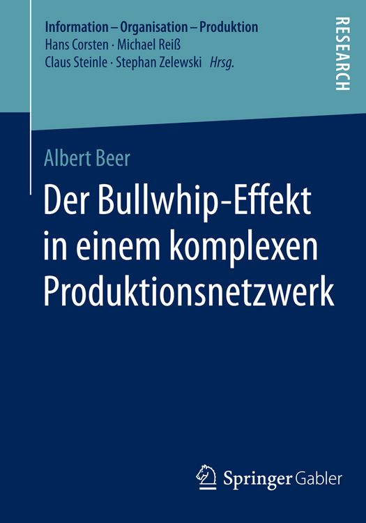 Produktbild: Der Bullwhip-Effekt in einem komplexen Produktionsnetzwerk