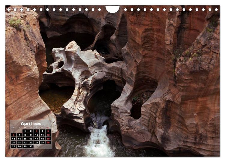 Produktbild: S&Uuml;DAFRIKA - Landschaften der Extreme (Wandkalender 2026 DIN A4 quer), CALVENDO Monatskalender