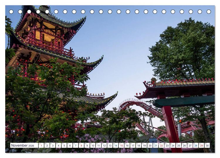 Produktbild: Sommer in Kopenhagen (Tischkalender 2026 DIN A5 quer), CALVENDO Monatskalender