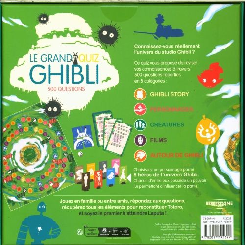 Produktbild: Le grand quiz Ghibli : 500 questions