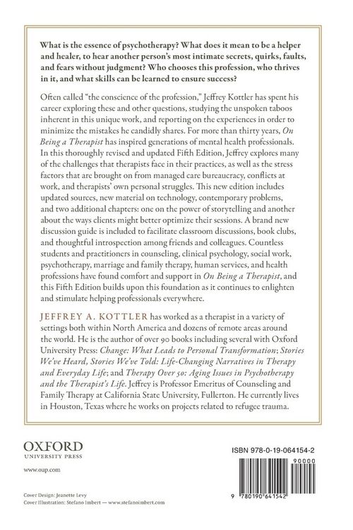 Produktbild: On Being a Therapist 5e P