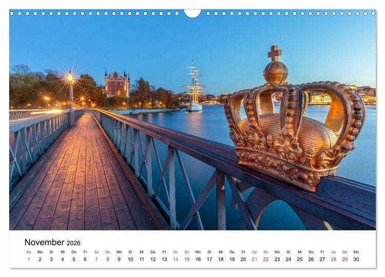 Produktbild: Europa im sch&ouml;nsten Licht (Wandkalender 2026 DIN A3 quer), CALVENDO Monatskalender