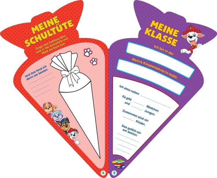 Produktbild: PAW Patrol Ich bin jetzt ein Schulkind! Eintragen, R&auml;tseln, Stickern