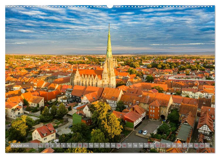 Produktbild: Ein Blick auf M&uuml;hlhausen in Th&uuml;ringen (Wandkalender 2026 DIN A2 quer), CALVENDO Monatskalender