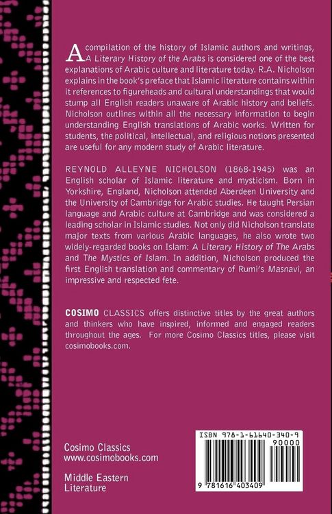 Produktbild: A Literary History of the Arabs