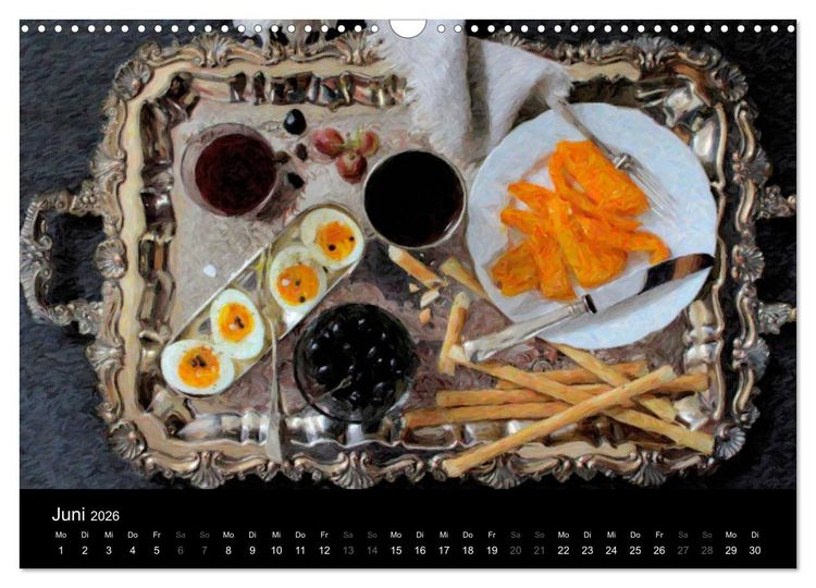 Produktbild: Neue alte Stillleben (Wandkalender 2026 DIN A3 quer), CALVENDO Monatskalender