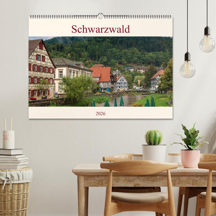 Produktbild: Schwarzwald (Wandkalender 2026 DIN A2 quer), CALVENDO Monatskalender