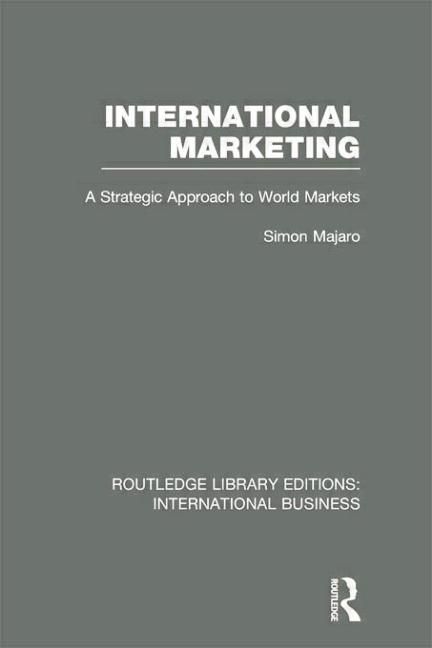 Produktbild: International Marketing (RLE International Business)