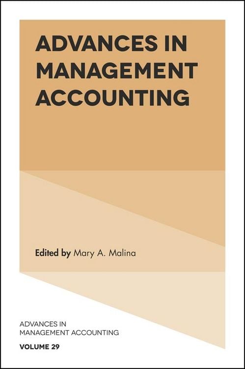 Produktbild: Advances in Management Accounting
