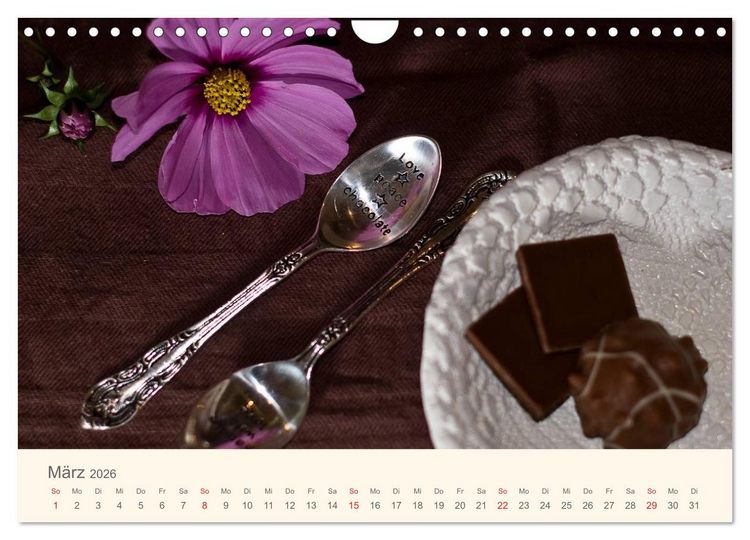 Produktbild: Romantik-Stillleben (Wandkalender 2026 DIN A4 quer), CALVENDO Monatskalender