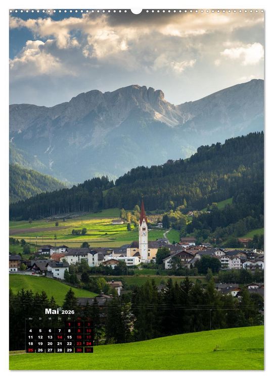 Produktbild: S&uuml;dtirol, das Wanderparadies (Wandkalender 2026 DIN A2 hoch), CALVENDO Monatskalender
