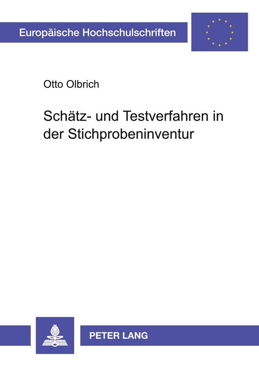 Produktbild: Sch&auml;tz- und Testverfahren in der Stichprobeninventur