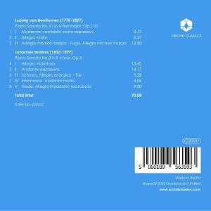 Produktbild: LIU: Beethoven/Brahms