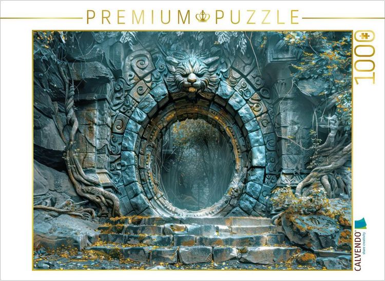 Produktbild: CALVENDO Puzzle Mystische Orte | 1000 Teile Lege-Gr&ouml;&szlig;e 64x48cm Foto-Puzzle f&uuml;r gl&uuml;ckliche Stunden