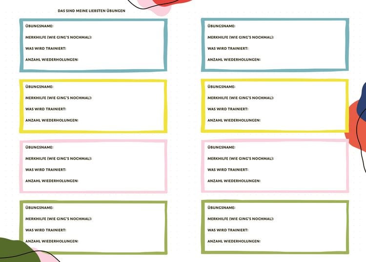 Produktbild: Mein Fitness Bullet Journal. Der Planer f&uuml;r Sport und Achtsamkeit.