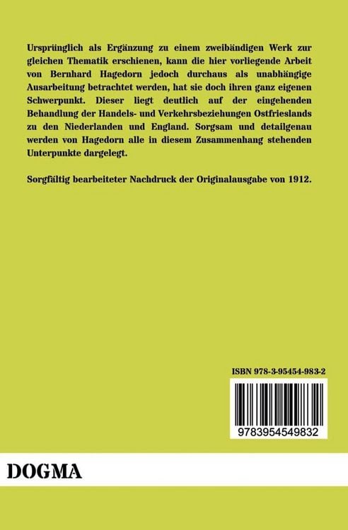 Produktbild: Ostfrieslands Handel und Schiffahrt vom Ausgang des 16. Jahrhunderts bis zum Westf&auml;lischen Frieden (1580 - 1648)