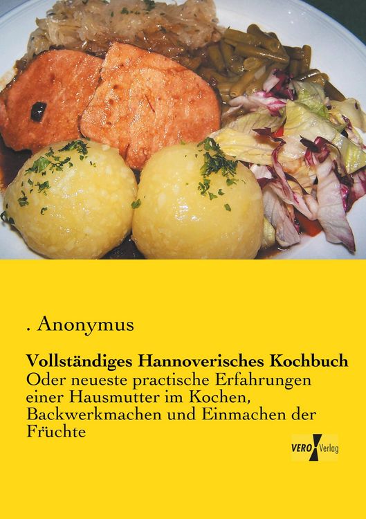 Produktbild: Vollst&auml;ndiges Hannoverisches Kochbuch