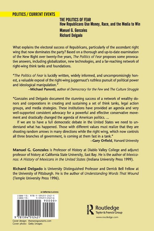 Produktbild: Politics of Fear