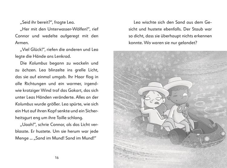 Produktbild: Ein Fall f&uuml;r die Forscher-Kids 11. Flucht vor dem Sandsturm