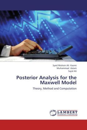 Produktbild: Kazmi, S: Posterior Analysis for the Maxwell Model