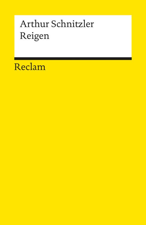 Produktbild: Reigen. Zehn Dialoge