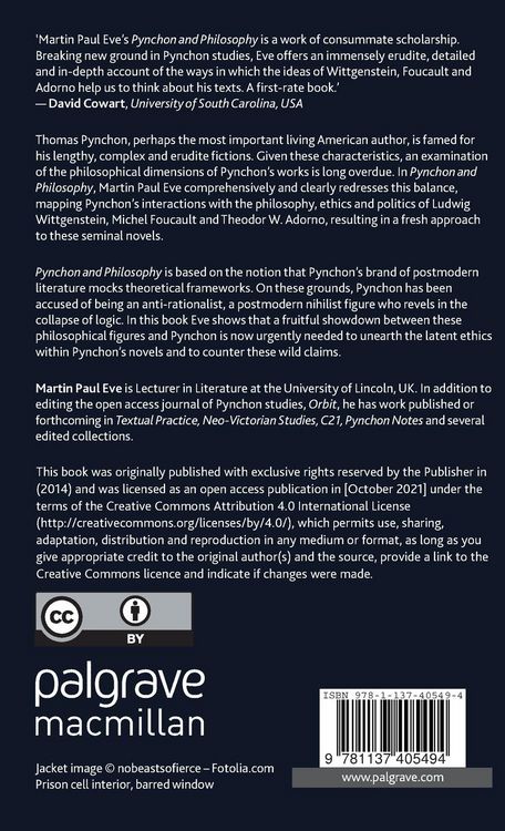 Produktbild: Pynchon and Philosophy