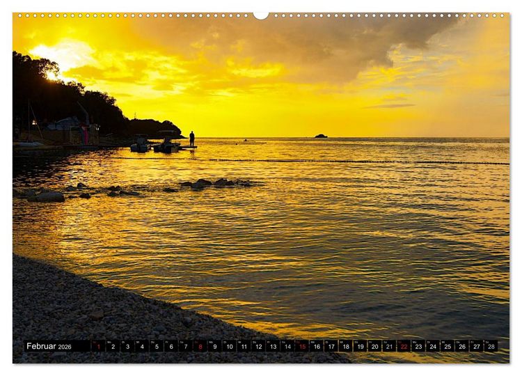 Produktbild: Rund um Rovinj (hochwertiger Premium Wandkalender 2026 DIN A2 quer), Kunstdruck in Hochglanz