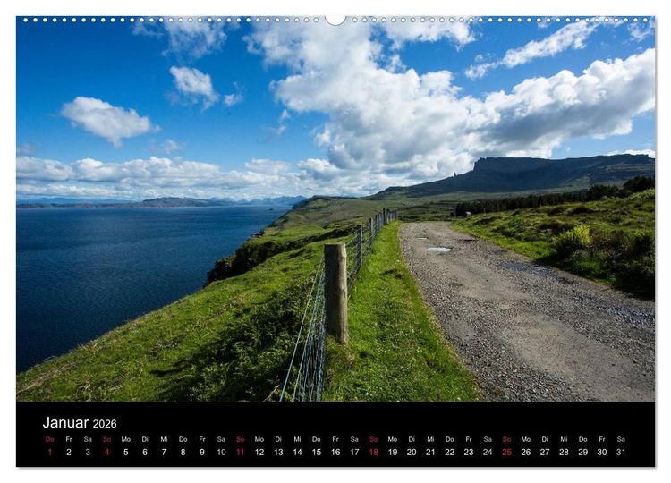 Produktbild: Isle of Skye - Schottlands Inseln (Wandkalender 2026 DIN A2 quer), CALVENDO Monatskalender