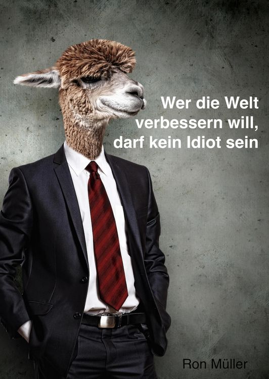 Produktbild: Wer die Welt verbessern will, darf kein Idiot sein