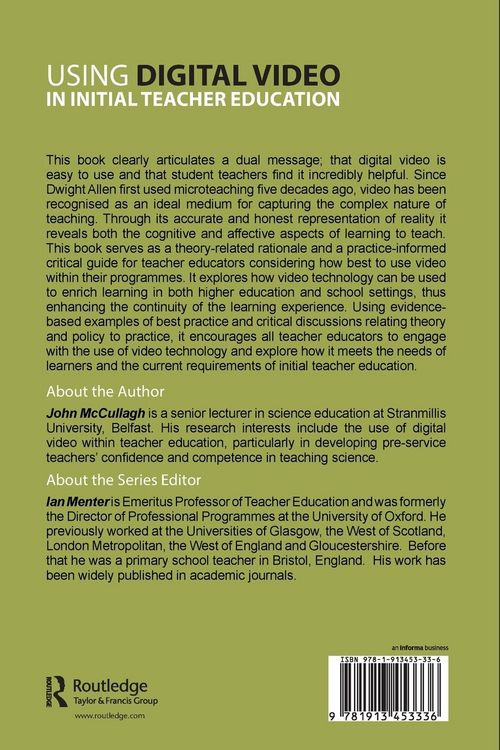 Produktbild: Using Digital Video in Initial Teacher Education