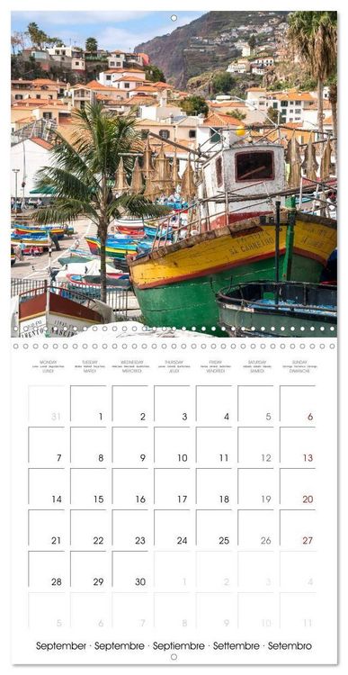 Produktbild: Portugal - Madeira (Wall Calendar 2026 12 &times; 12 Inch) CALVENDO 12 Month Wall Calendar