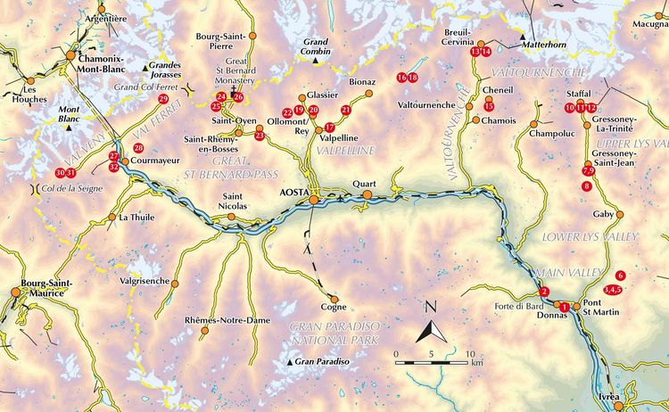 Produktbild: Walking in the Aosta Valley