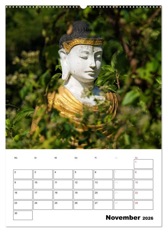 Produktbild: MEDITATION - Wellness f&uuml;r die Seele (hochwertiger Premium Wandkalender 2026 DIN A2 hoch), Kunstdruck in Hochglanz