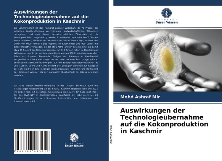 Produktbild: Auswirkungen der Technologie&uuml;bernahme auf die Kokonproduktion in Kaschmir