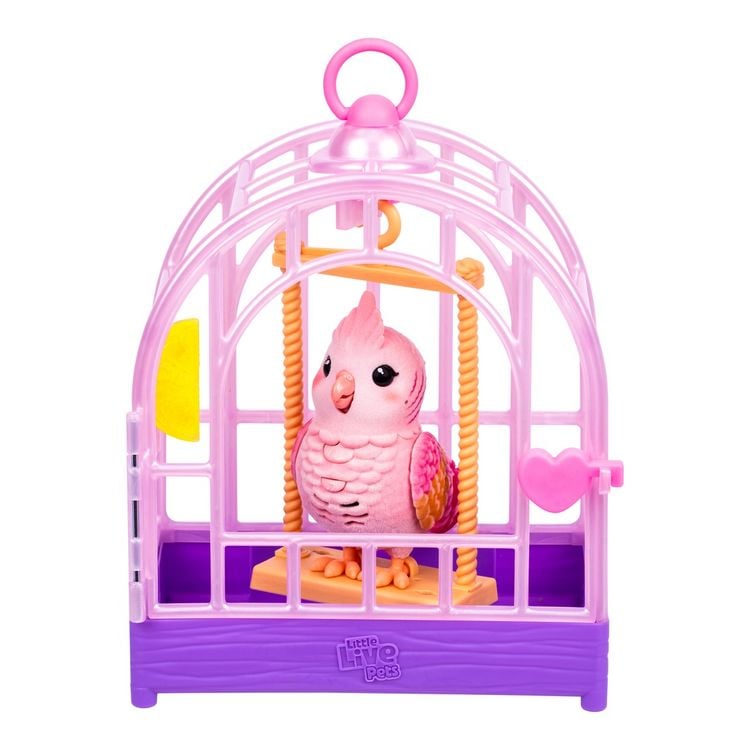 Produktbild: Moose Toys 300333 - Little Live Pets: My Really Real Bird Rosie+ Cage, Interaktiver Vogel mit K&auml;fig