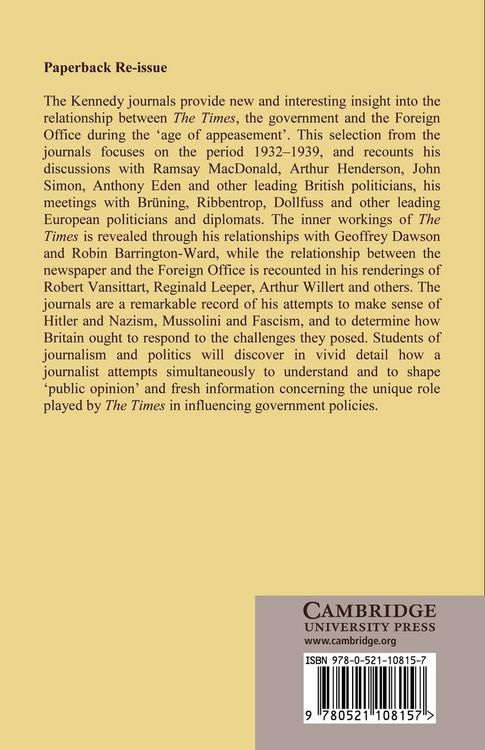 Produktbild: The Times and Appeasement