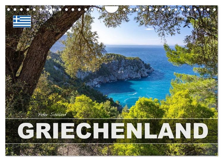 Produktbild: Griechenland (Wandkalender 2026 DIN A4 quer), CALVENDO Monatskalender