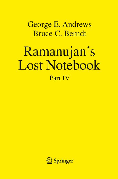 Produktbild: Ramanujan's Lost Notebook
