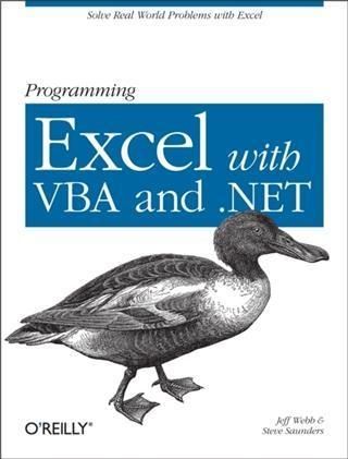 Produktbild: Programming Excel with VBA and .NET