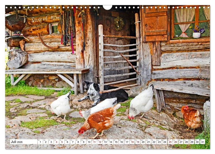 Produktbild: Almen im S&uuml;dtiroler Ultental (Wandkalender 2026 DIN A3 quer), CALVENDO Monatskalender