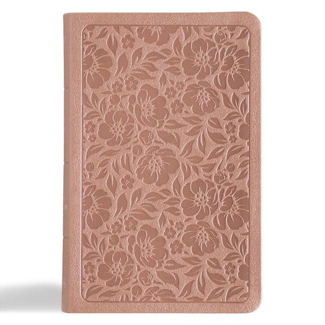 Produktbild: KJV Personal Size Bible, Rose Gold Leathertouch