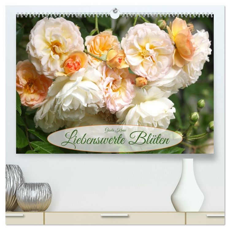 Produktbild: Liebenswerte Bl&uuml;ten (hochwertiger Premium Wandkalender 2026 DIN A2 quer), Kunstdruck in Hochglanz