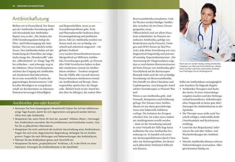 Produktbild: Gr&uuml;ne Antibiotika. Heilkr&auml;ftige Medizin aus dem Pflanzenreich