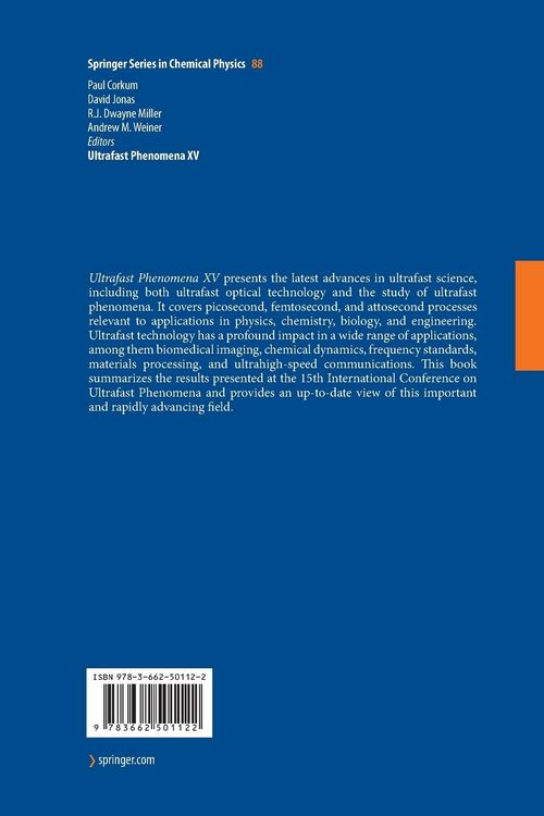 Produktbild: Ultrafast Phenomena XV