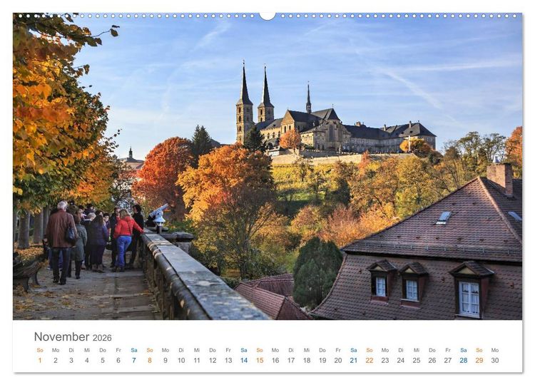 Produktbild: Oberfranken - Bayerns Norden (hochwertiger Premium Wandkalender 2026 DIN A2 quer), Kunstdruck in Hochglanz