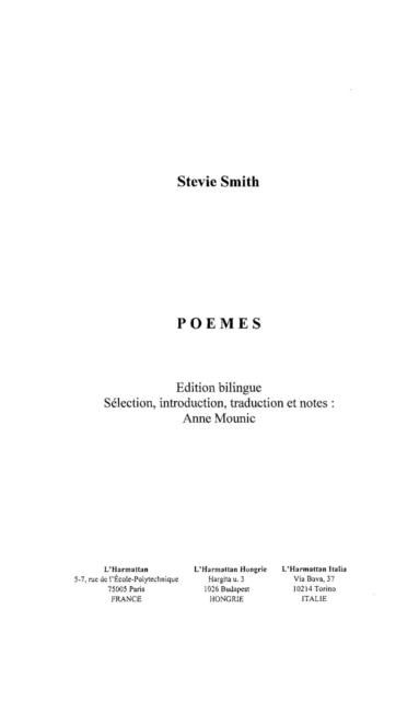 Produktbild: Stevie smith