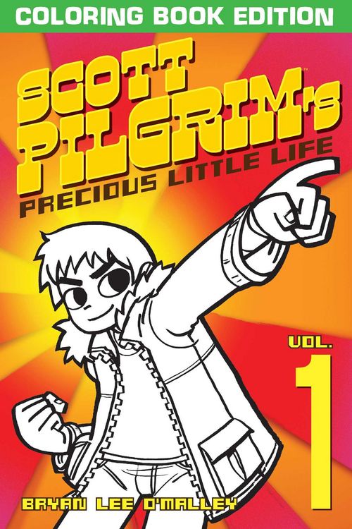 Produktbild: Scott Pilgrim's Precious Little Life Coloring Book