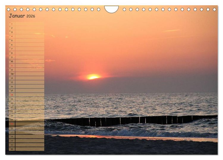 Produktbild: Rund um K&uuml;hlungsborn (Wandkalender 2026 DIN A4 quer), CALVENDO Monatskalender